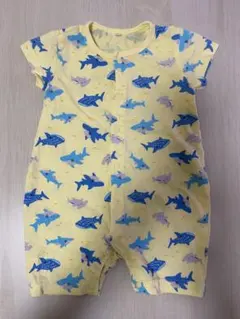 Momoさん専用 【西松屋】　サメ柄ロンパース 80サイズ