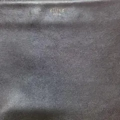 CELINE トリオブラック ショルダーバッグ