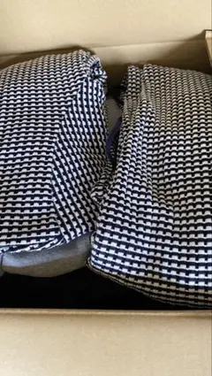 ネイビー×ホワイト ニットセーター まとめ売り