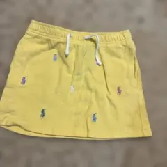 ラルフローレン　Ralphlaulen スカート　スコート　黄色　4Tのサムネイル