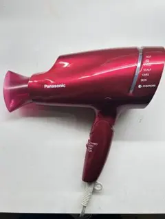 Panasonic ヘアドライヤー ナノケア レッド