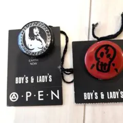 HYSTERIC GLAMOUR バッジ 2個セット