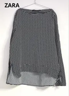 ZARA WOMAN ジオメトリックブラウスのサムネイル