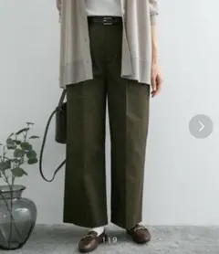 URBAN RESEARCH DOORS タックワイドパンツ