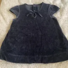 COMME CA DU MODE ベロアワンピース 90cmのサムネイル