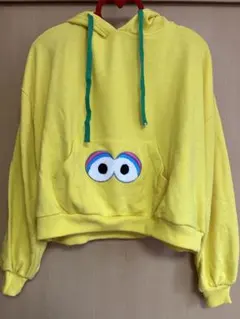 SESAME STREET クロップドパーカー イエローのサムネイル