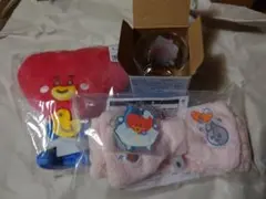 BT21 一番くじ TATA Happ BathTime ぬいぐるみ ヘアバンド