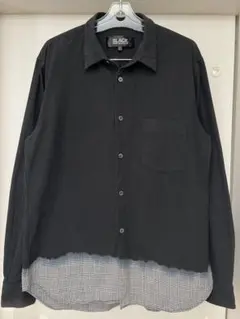 BLACK COMME des GARCONS 2009年　チェックシャツ　Lのサムネイル