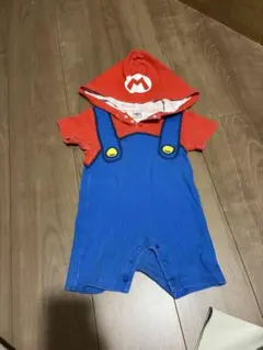 USJ現地購入　マリオ　半袖　ロンパース　フード　コスプレ　キャラクターのサムネイル