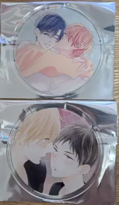 moment&アメイロ アクリルコースター2枚 グラッテ 暮田マキネ あがた愛