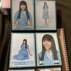 日向坂４６　小西夏菜実　 4回目のひな誕祭　オープニング　青衣装　4種コンプ