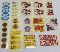 販促シールセット！クリスマスステッカー