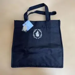 WEDGWOOD ウェッジウッド　ジャスパー刺繍　トートバッグ　ミニバッグ　黒のサムネイル