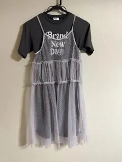 ブリーズ　ワンピース　チュールワンピースセット　140