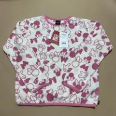 新品　未使用　タグ付き　ミニーちゃん　フリース　長袖　ピンク