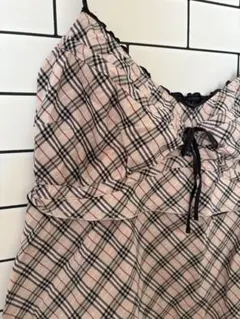 ✨美品 BURBERRY ノバチェック フリル キャミソール M - メルカリ