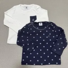 プチバトー ロンT 74cm 2枚セット