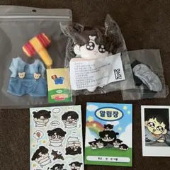 ぐく丸吉ページ　グクトゥギ モックニム 　4点セット グクトゥギ 団結トゥギ 10㎝ モックニム グク ぬいぐるみ 2点セット