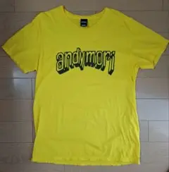 andymori バンドTシャツ イエロー andymori バンドTシャツ イエロー andymoriが秋にLIQUIDROOM