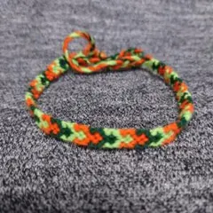 760　ハンドメイド ミサンガ  3色アンクレット　ブレスレット