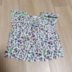 TOMMY HILFIGER 花柄フリル袖トップス 128