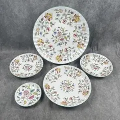 MINTON ミントン ハドンホール 深皿 5点セット 小皿 中皿 大皿 洋食器のサムネイル