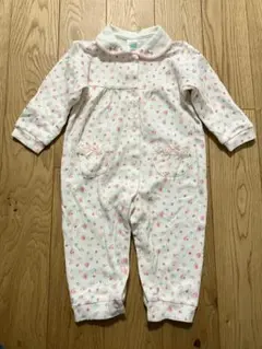 motherways 花柄ロンパース 76cm