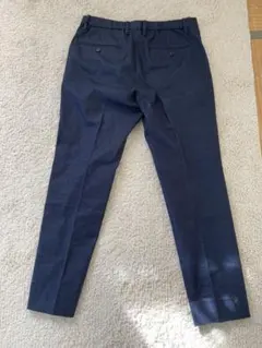 ネイビー デニムスラックス