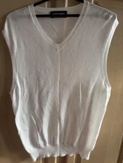 ポロゴルフベスト白 ラルフローレン