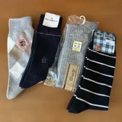 カ*ん様 マンシング他 メンズ靴下4足セットのサムネイル