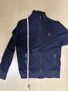 Polo Ralph Lauren ネイビー ジップアップ トレーナー S