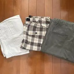 【バラ売り可】メンズワークパンツ カーゴパンツ 3点セット　BEAMSのサムネイル