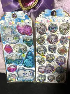 あわわちゃん ウォーターシール2枚セット