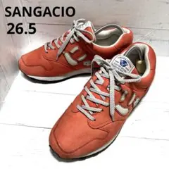 SANGACIO サンガッチョ　にゅ〜ず　スニーカー　ヌバック　レッド　26.5のサムネイル
