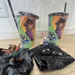 ズートピア2 トッパーフィギュア付ドリンクカップ ジュディ 二ブルズ