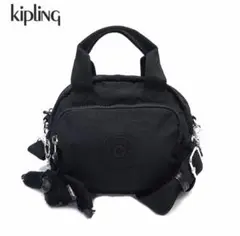 Kipling ブラック 2WAYショルダーバッグ ミニサイズ