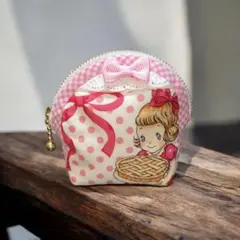 ハンドメイドポーチ　ミニポーチ　マーガレットアンドソフィー