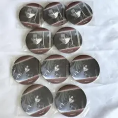 進撃の巨人 リヴァイ あたりツキ くじ 缶バッジ 10点