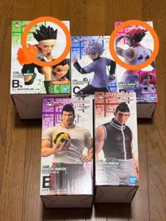 一番くじ ハンターハンター D賞 E賞 F賞 ラストワン賞 フィギュア