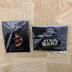ディズニーコンサートシリーズ ピンバッジ2点セット