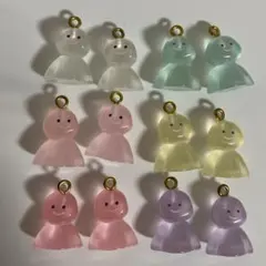 てるてる坊主チャーム 12個セット