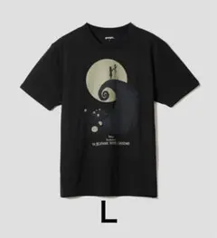 グラニフ ディズニー ナイトメアー・ビフォア・クリスマス 【永遠に】TシャツＬ