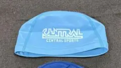 セントラル　帽子　水色L