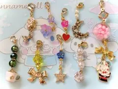 ミニサイズ ファスナーチャーム　マスクチャーム　チャームセット売り