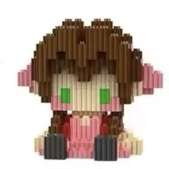 FF7 エアリス　ブロックフィギュア
