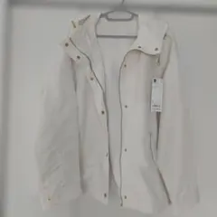 【タグ付新品】gu マウンテンパーカ OFFWHITE Lサイズ