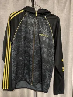 adidas neo ジャージ 上下 セット 黒金 M