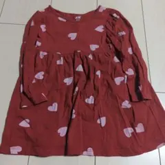 長袖 ワンピース 90