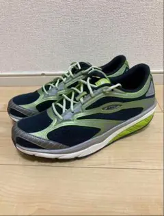 MBT エムビーティー スニーカー 厚底グリーン　ダイエット　シューズ　23cm