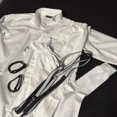 新郎 タキシードシャツ 小物セット